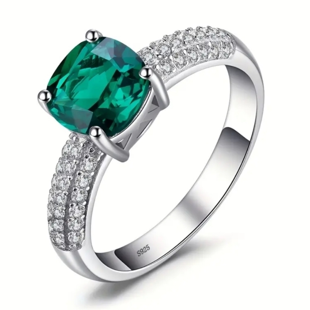 VQ Sterling Silver Ring